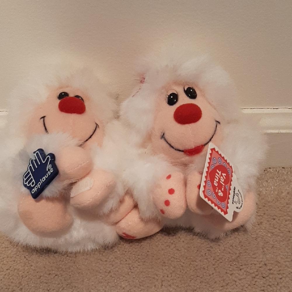 Applause Val & Tina plush Monkeys